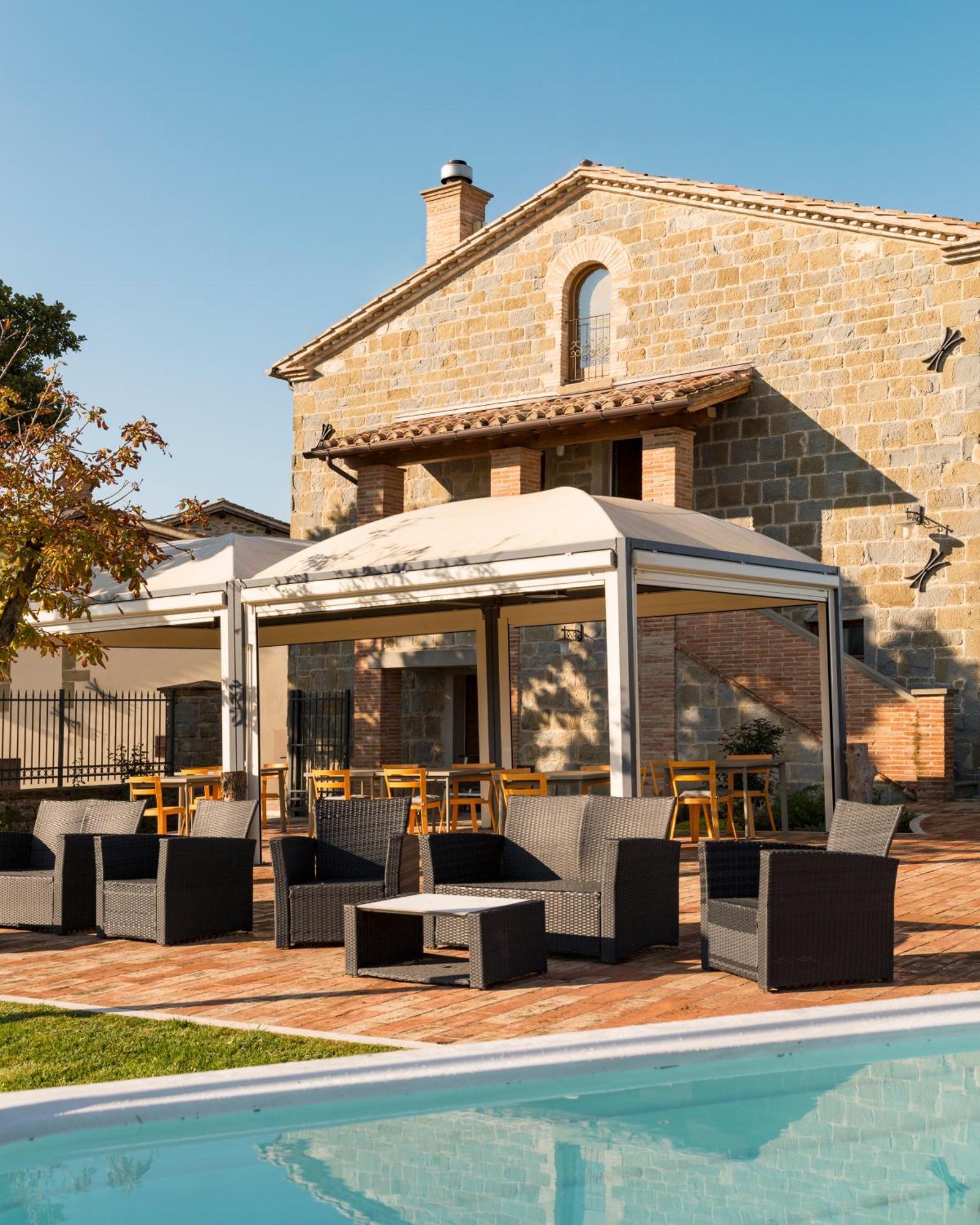 Tenuta Borgo Santa Cecilia Gubbio Buitenkant foto